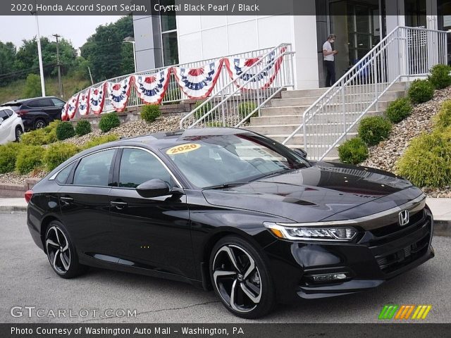 2020 Honda Accord Sport Sedan in Crystal Black Pearl
