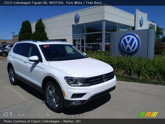 2020 Volkswagen Tiguan SEL 4MOTION in Pure White