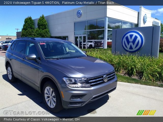 2020 Volkswagen Tiguan S 4MOTION in Platinum Gray Metallic