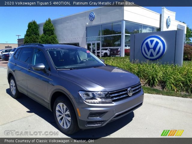 2020 Volkswagen Tiguan S 4MOTION in Platinum Gray Metallic