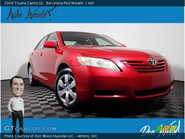 2009 Toyota Camry LE in Barcelona Red Metallic