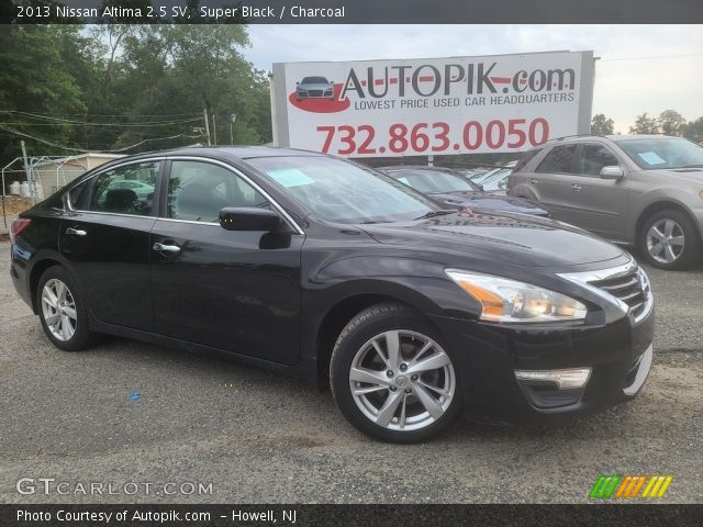 2013 Nissan Altima 2.5 SV in Super Black