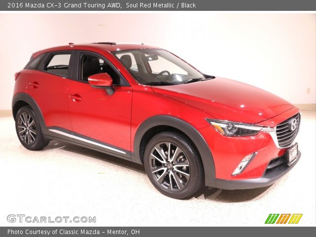 2016 Mazda CX-3 Grand Touring AWD in Soul Red Metallic