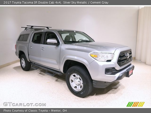 2017 Toyota Tacoma SR Double Cab 4x4 in Silver Sky Metallic