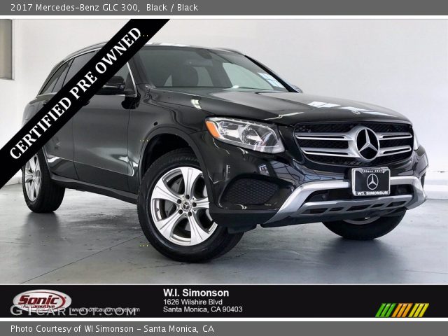 2017 Mercedes-Benz GLC 300 in Black