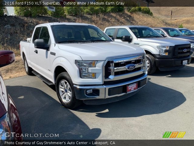 2016 Ford F150 XLT SuperCab in Oxford White