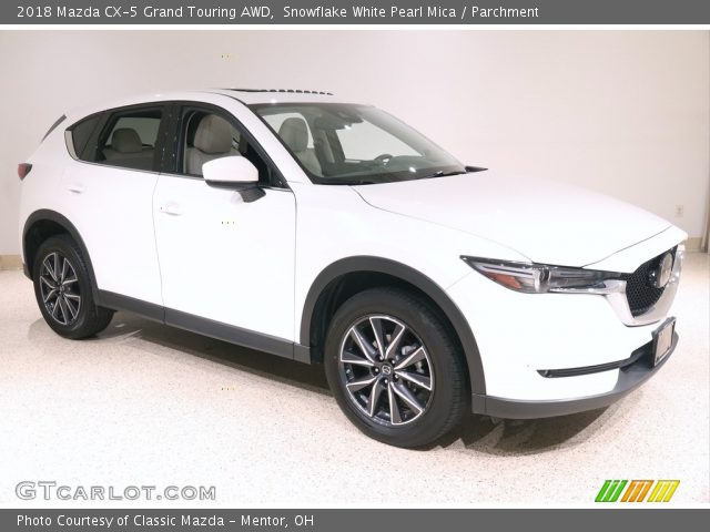 2018 Mazda CX-5 Grand Touring AWD in Snowflake White Pearl Mica