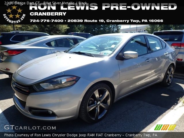 2016 Dodge Dart GT in Billet Silver Metallic