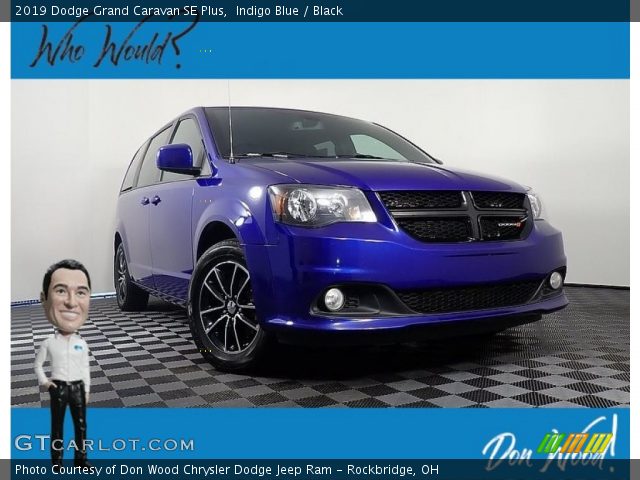 2019 Dodge Grand Caravan SE Plus in Indigo Blue