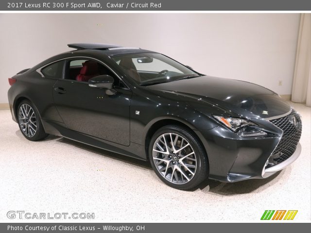 2017 Lexus RC 300 F Sport AWD in Caviar