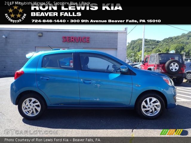 2017 Mitsubishi Mirage SE in Sapphire Blue