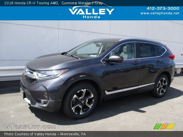 2018 Honda CR-V Touring AWD in Gunmetal Metallic