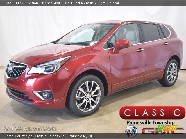 2020 Buick Envision Essence AWD in Chili Red Metallic