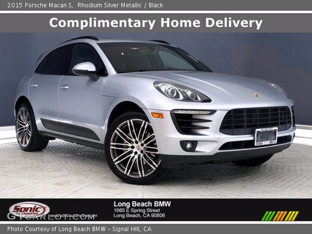 2015 Porsche Macan S in Rhodium Silver Metallic