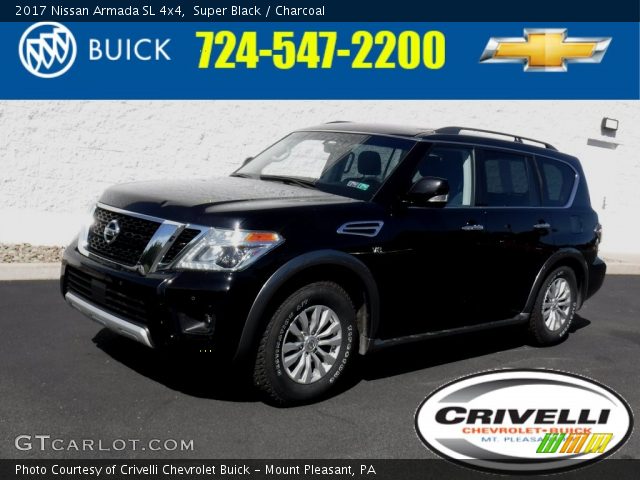 2017 Nissan Armada SL 4x4 in Super Black