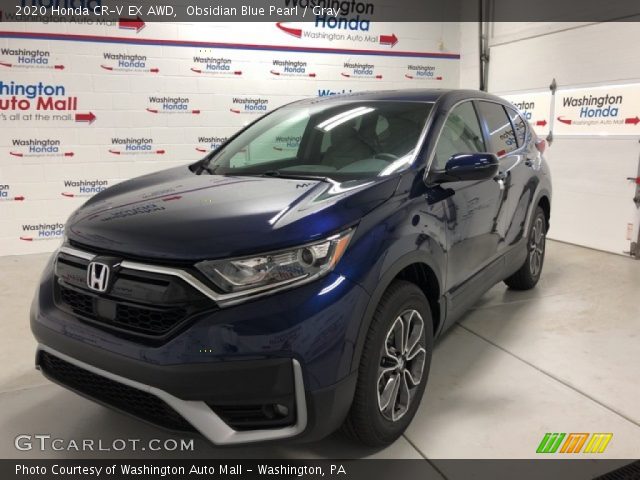 2020 Honda CR-V EX AWD in Obsidian Blue Pearl