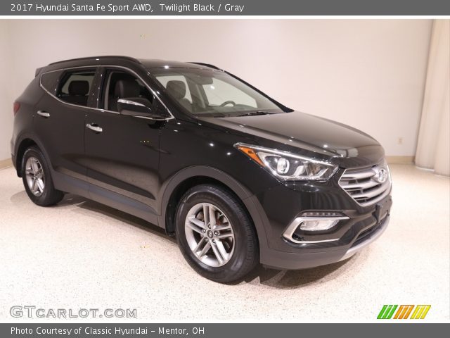 2017 Hyundai Santa Fe Sport AWD in Twilight Black