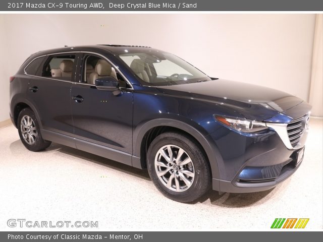 2017 Mazda CX-9 Touring AWD in Deep Crystal Blue Mica