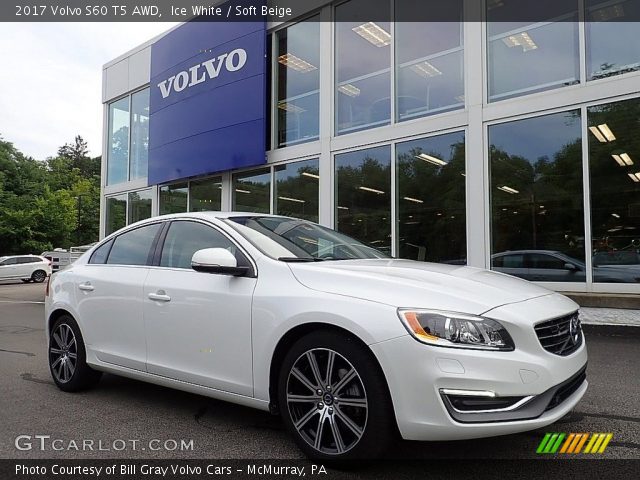 2017 Volvo S60 T5 AWD in Ice White