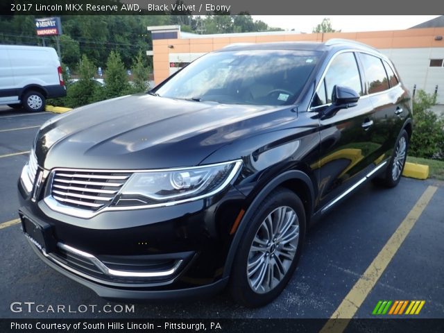 2017 Lincoln MKX Reserve AWD in Black Velvet