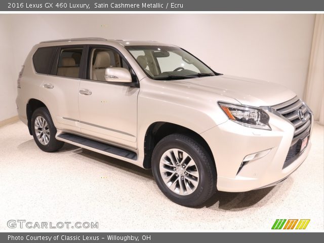 2016 Lexus GX 460 Luxury in Satin Cashmere Metallic