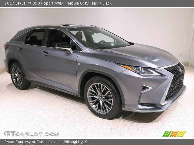 2017 Lexus RX 350 F Sport AWD in Nebula Gray Pearl