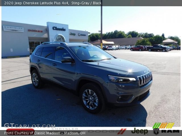 2020 Jeep Cherokee Latitude Plus 4x4 in Sting-Gray