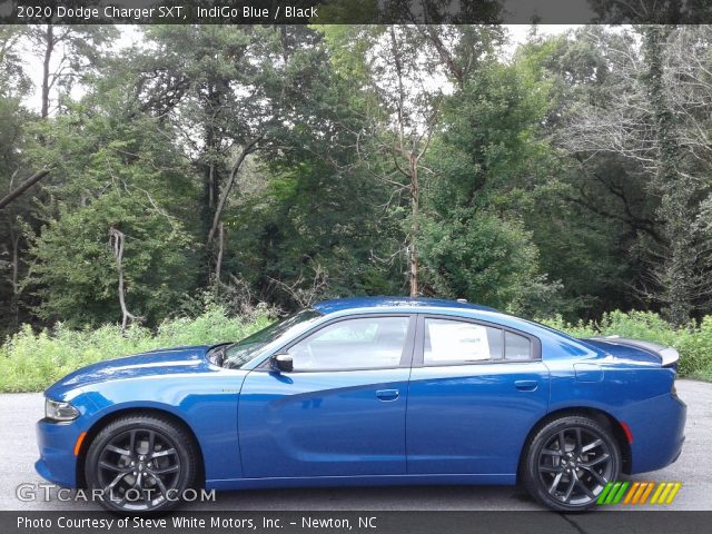 2020 Dodge Charger SXT in IndiGo Blue