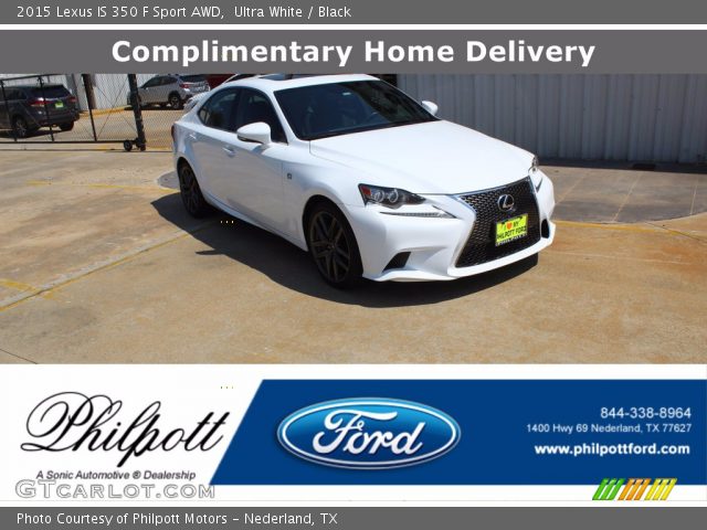 2015 Lexus IS 350 F Sport AWD in Ultra White