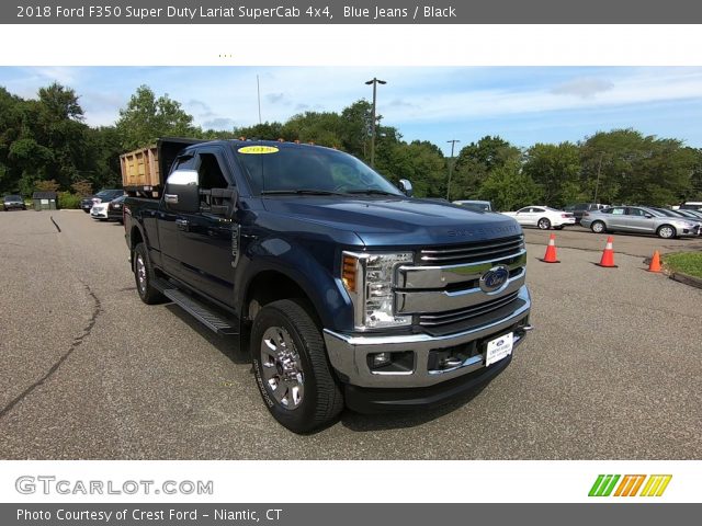 2018 Ford F350 Super Duty Lariat SuperCab 4x4 in Blue Jeans