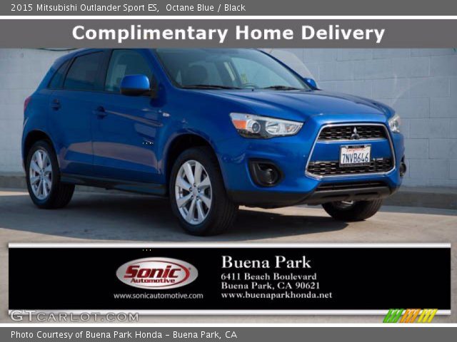 2015 Mitsubishi Outlander Sport ES in Octane Blue