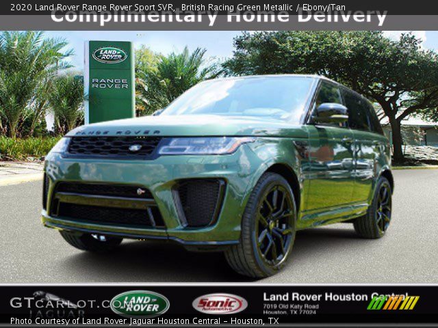 2020 Land Rover Range Rover Sport SVR in British Racing Green Metallic