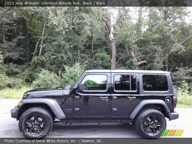 2020 Jeep Wrangler Unlimited Altitude 4x4 in Black