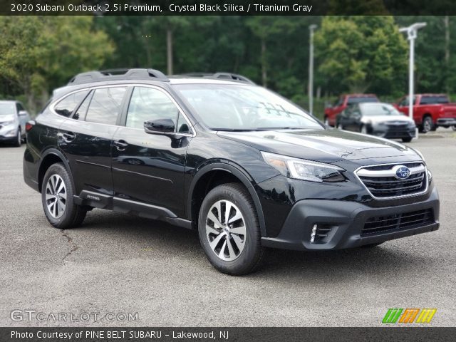 2020 Subaru Outback 2.5i Premium in Crystal Black Silica