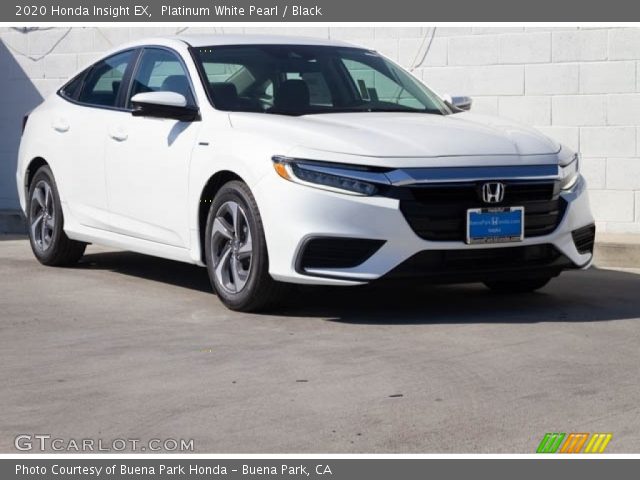 2020 Honda Insight EX in Platinum White Pearl