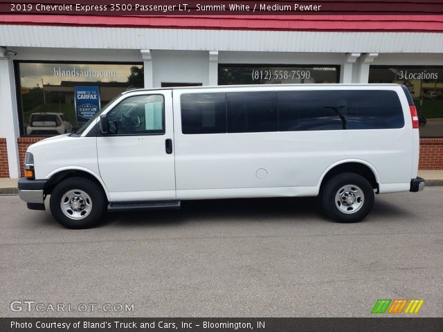 2019 Chevrolet Express 3500 Passenger LT in Summit White