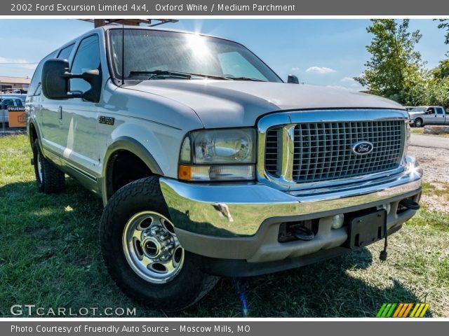 2002 Ford Excursion Limited 4x4 in Oxford White