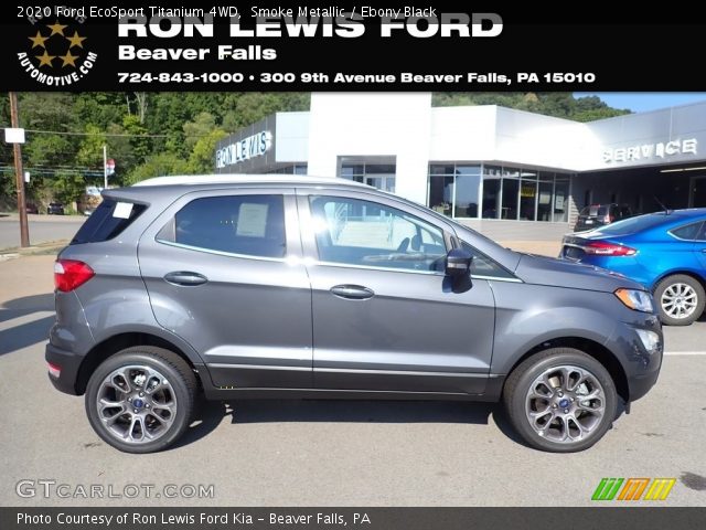 2020 Ford EcoSport Titanium 4WD in Smoke Metallic