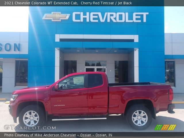 2021 Chevrolet Colorado WT Extended Cab in Cherry Red Tintcoat