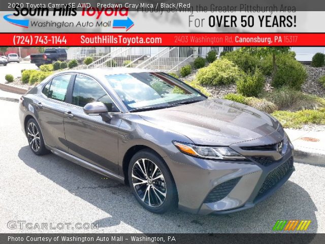 2020 Toyota Camry SE AWD in Predawn Gray Mica