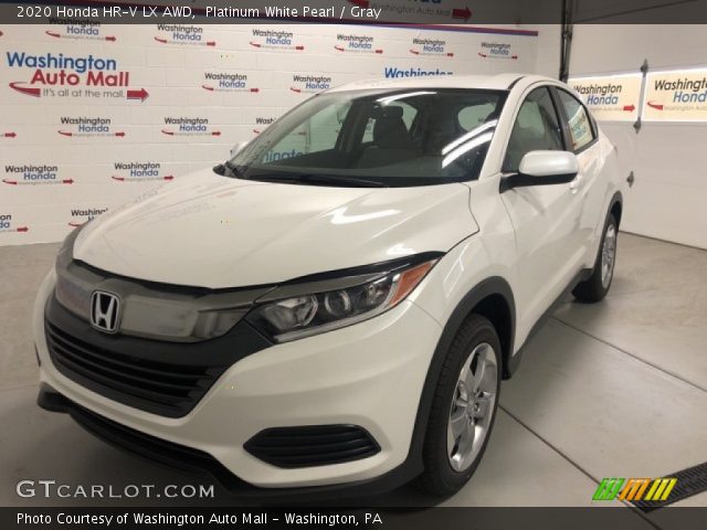 2020 Honda HR-V LX AWD in Platinum White Pearl