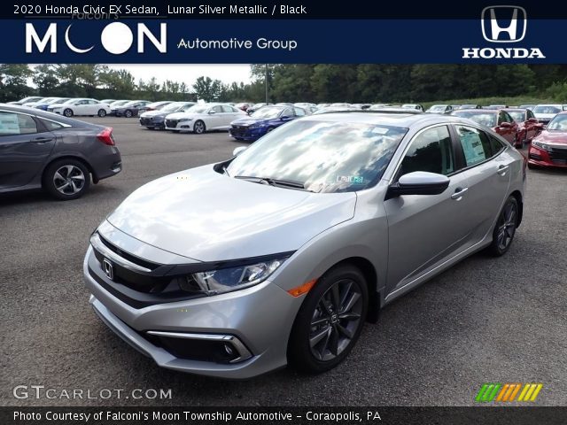 2020 Honda Civic EX Sedan in Lunar Silver Metallic