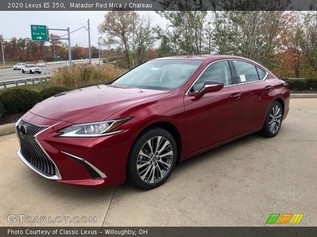 2020 Lexus ES 350 in Matador Red Mica