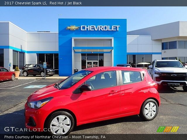 2017 Chevrolet Spark LS in Red Hot