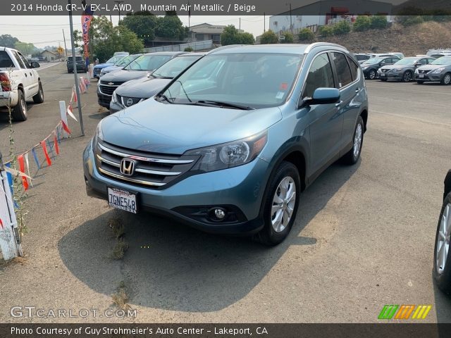 2014 Honda CR-V EX-L AWD in Mountain Air Metallic