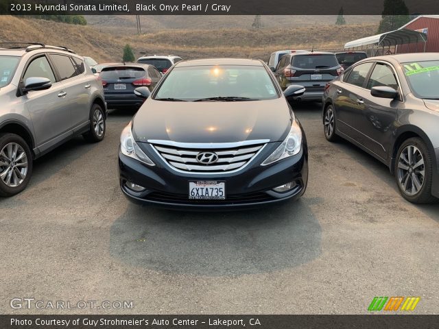 2013 Hyundai Sonata Limited in Black Onyx Pearl