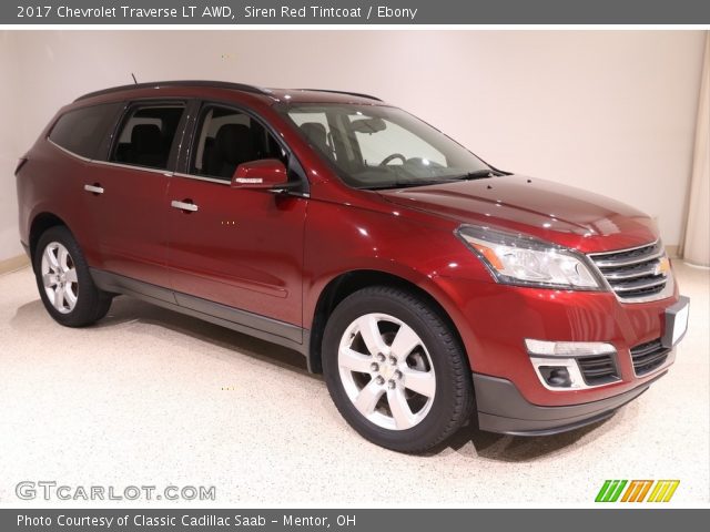 2017 Chevrolet Traverse LT AWD in Siren Red Tintcoat