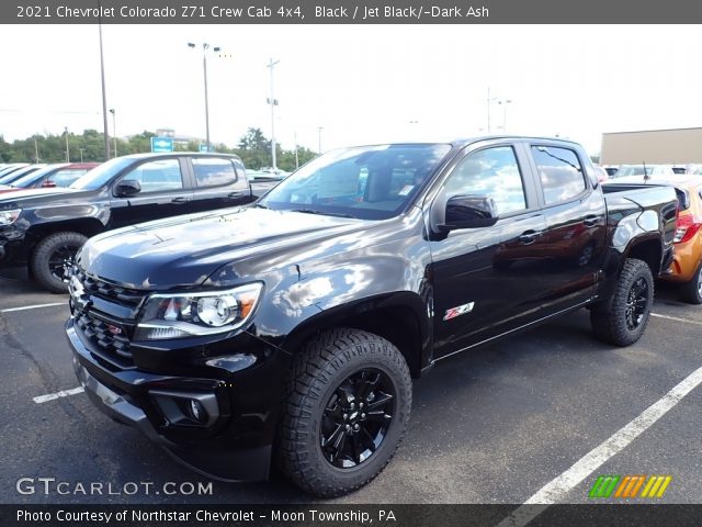 2021 Chevrolet Colorado Z71 Crew Cab 4x4 in Black