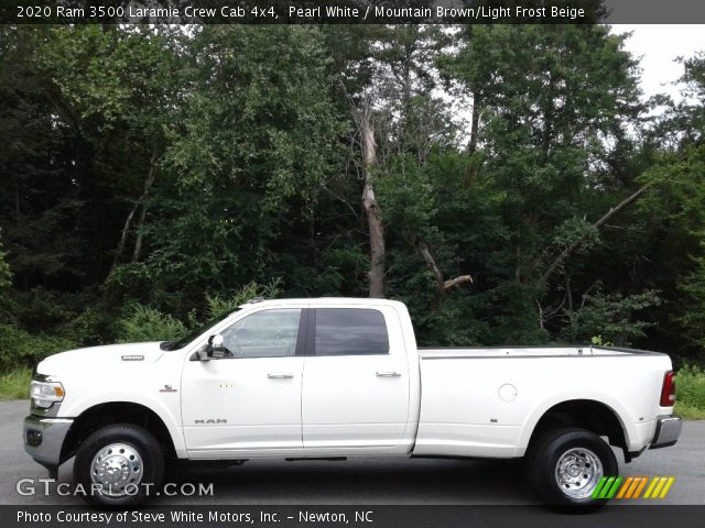 2020 Ram 3500 Laramie Crew Cab 4x4 in Pearl White