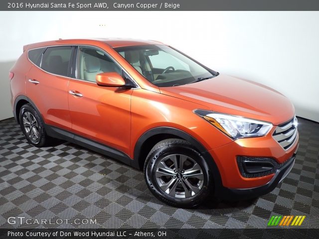 2016 Hyundai Santa Fe Sport AWD in Canyon Copper